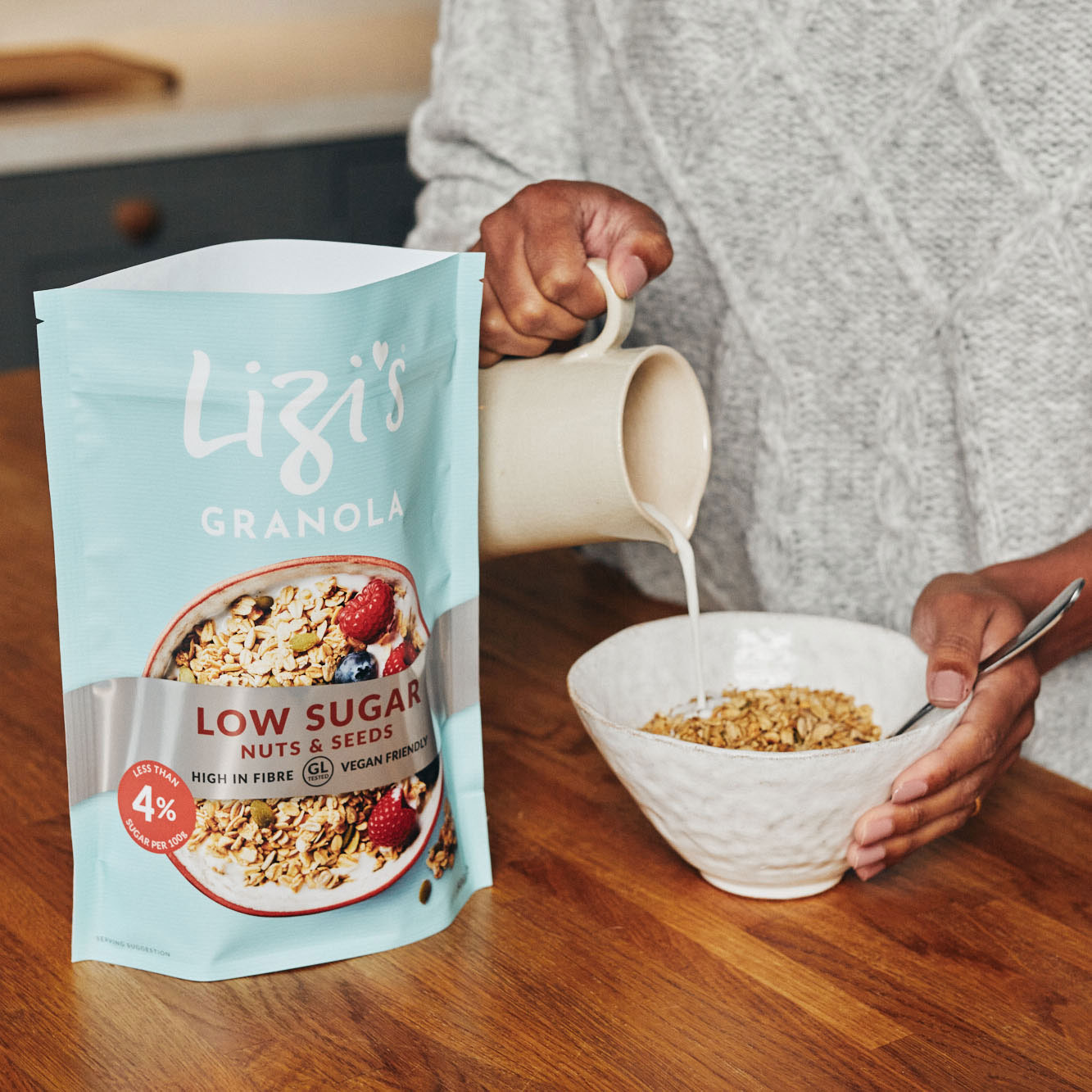 Low Sugar Granola Granola Cereal Lizis 2385