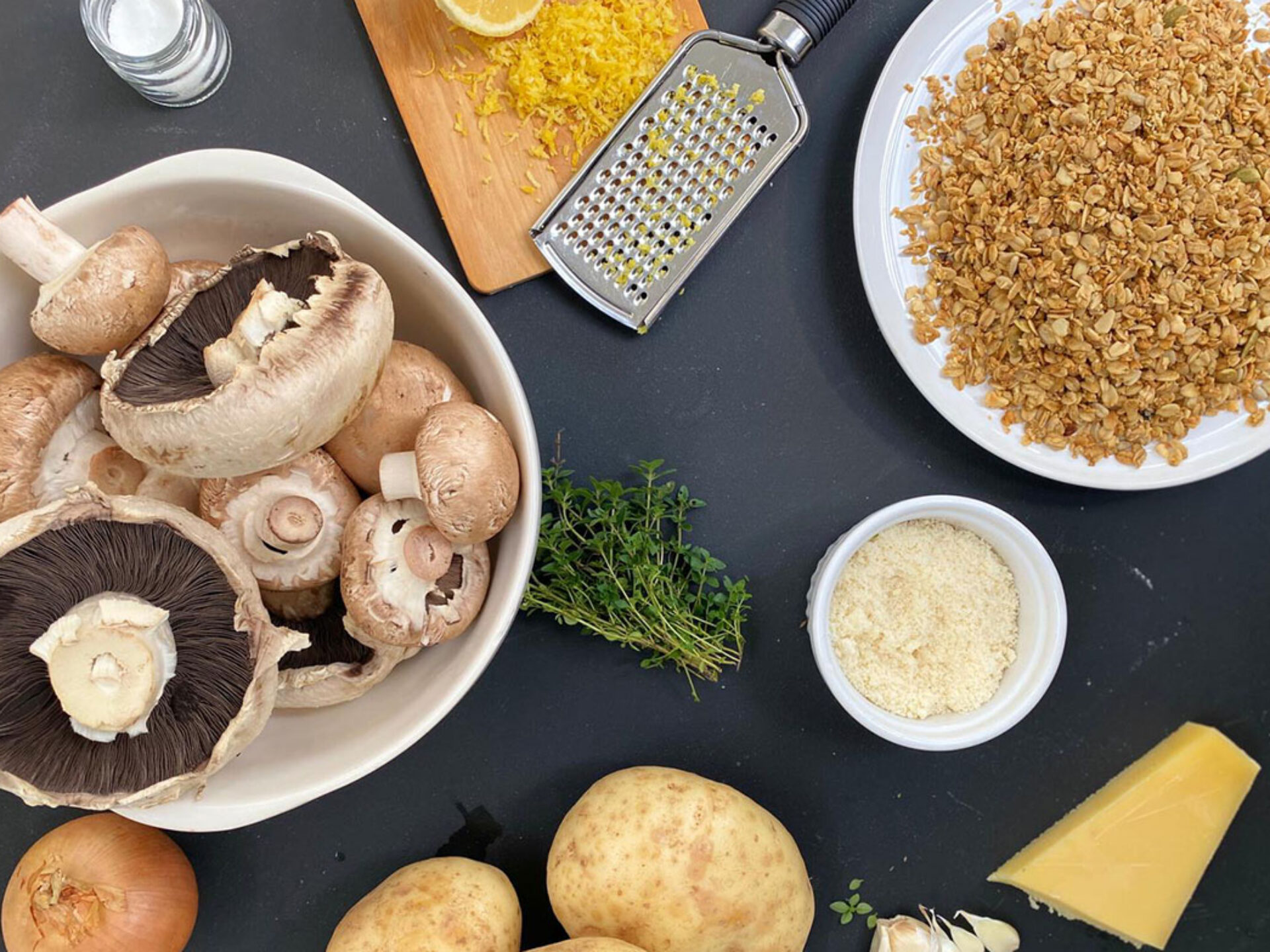 Corn Soup and Granola Bread3