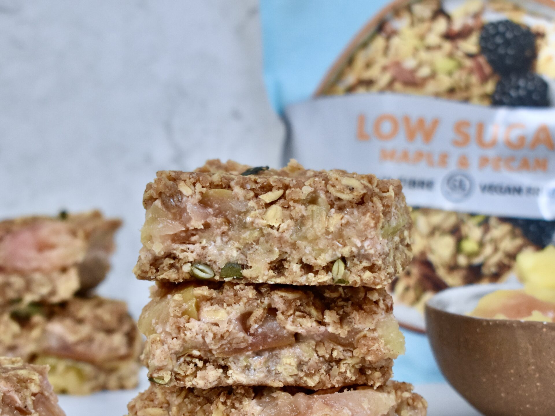 Maple pecan apple bars brand