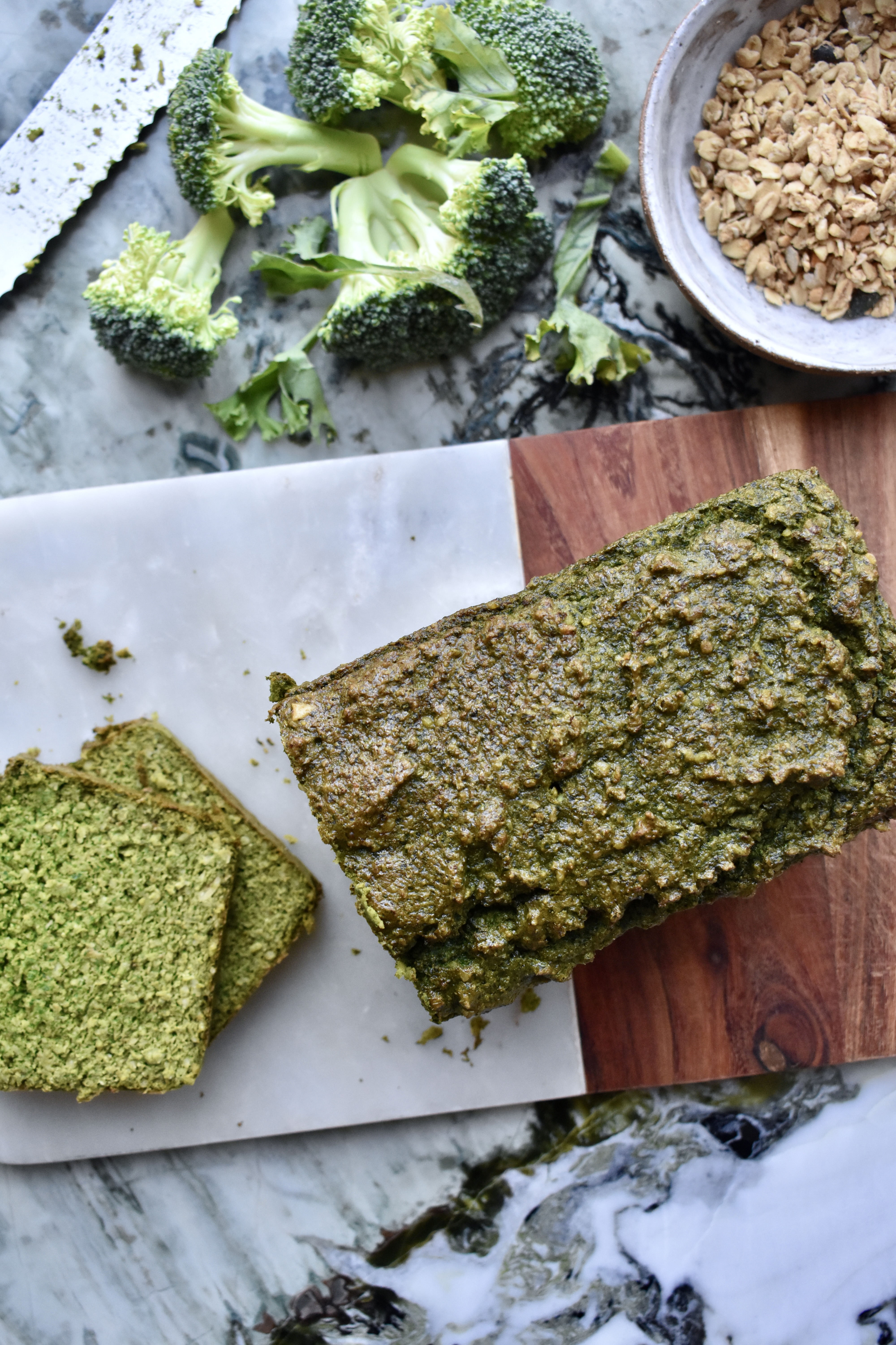 Super greens bread