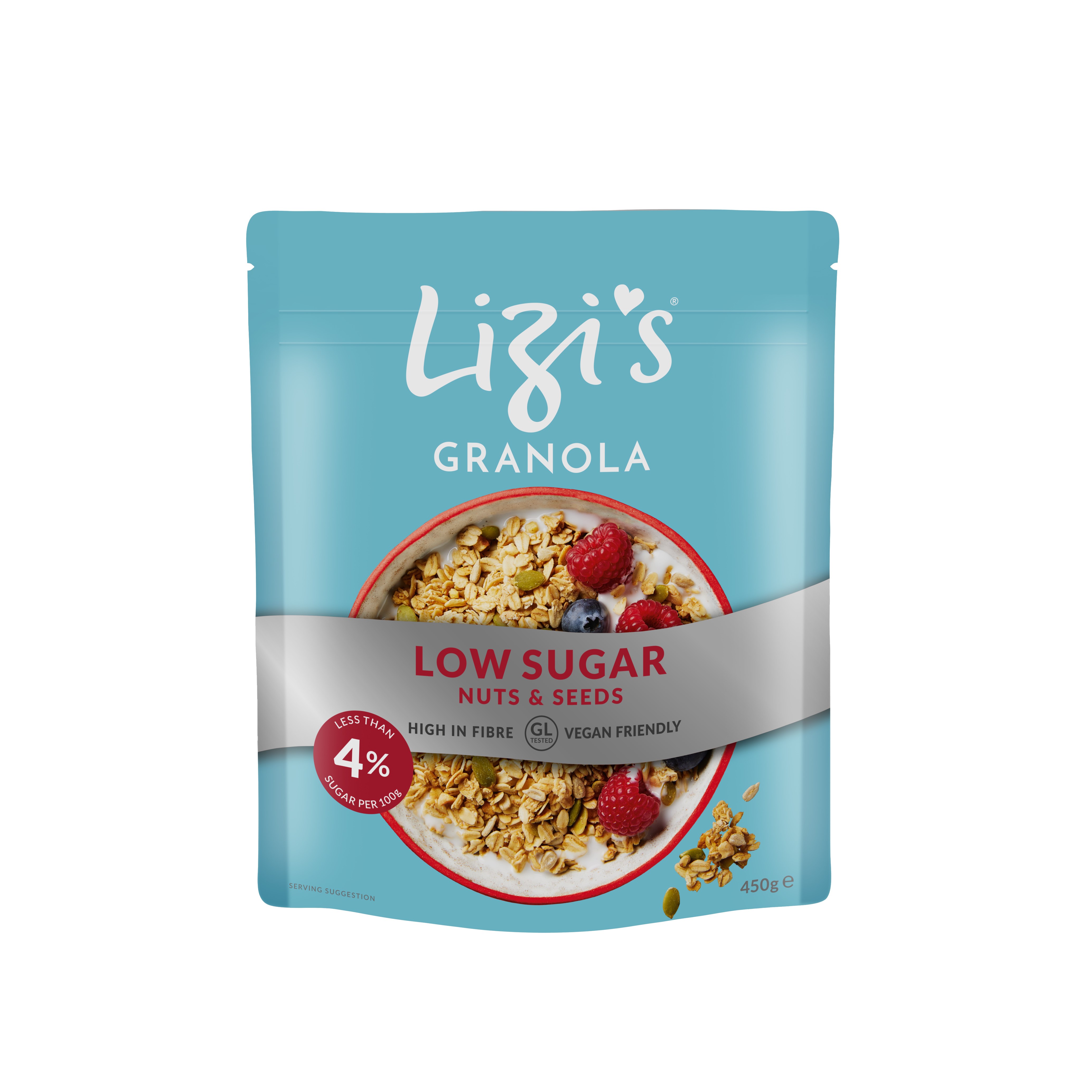 Low Sugar Nuts and Seeds Granola
